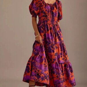 The Somerset Maxi Dress: Puff-Sleeve Edition Cottagecore Floral